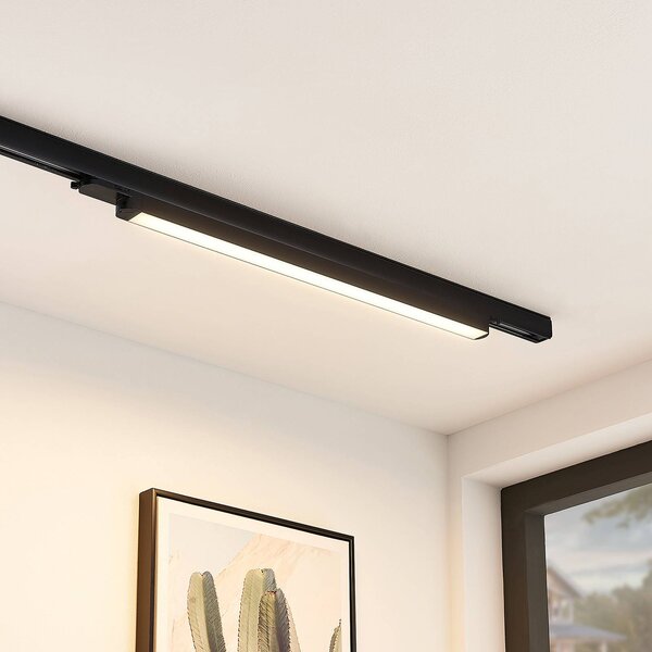 Arcchio Harlow LED sávfény, fekete, 69 cm, 3,000 K, Fekete, Dolgozószoba / Iroda, Alumínium, Modern