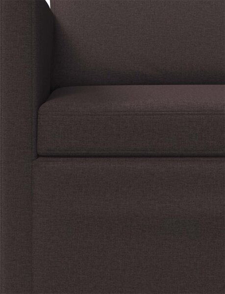 Karosszék Sötét Barna 70 x 81 x 82 cm Szövet