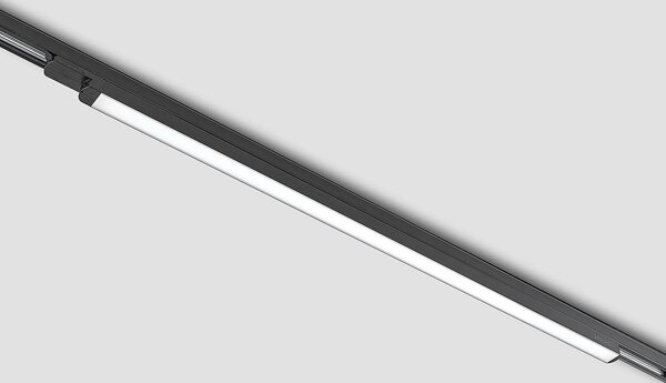 Arcchio LED sín világítás Harlow, fekete, 109 cm, 4000 K, Fekete, Dolgozószoba / Iroda, Alumínium, Modern