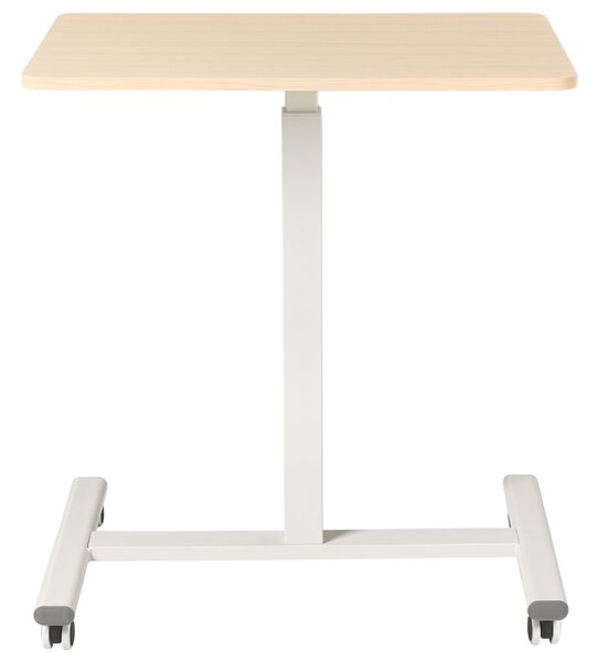 Manuálisan állítható laptop állvány ACADEMIA Világosbarna/fehér 65 cm 48 cm