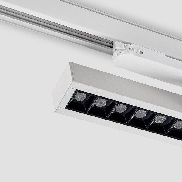 Arcchio Millay LED sávos reflektor fehér 3000K, Fehér / opál, Dolgozószoba / Iroda, Alumínium, Modern