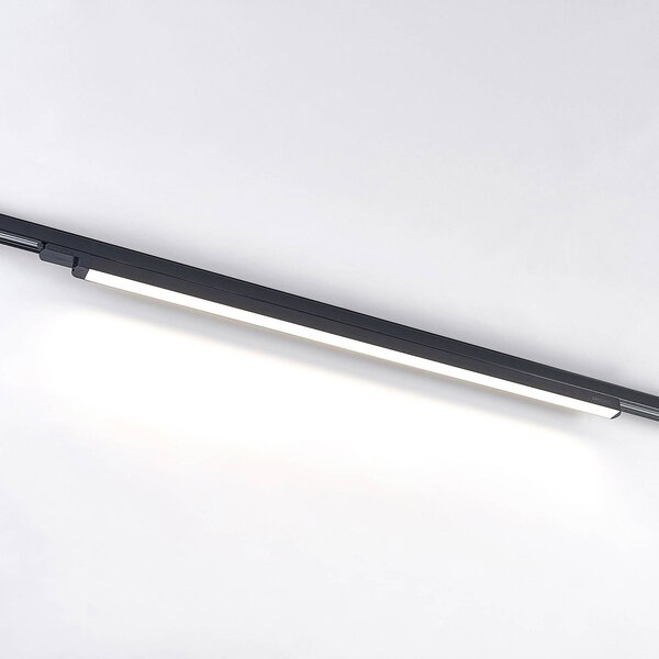 Arcchio LED sín világítás Harlow, fekete, 109 cm, 4000 K, Fekete, Dolgozószoba / Iroda, Alumínium, Modern