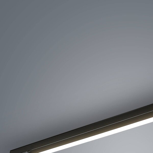 Arcchio LED sín világítás Harlow, fekete, 109 cm, 4000 K, Fekete, Dolgozószoba / Iroda, Alumínium, Modern