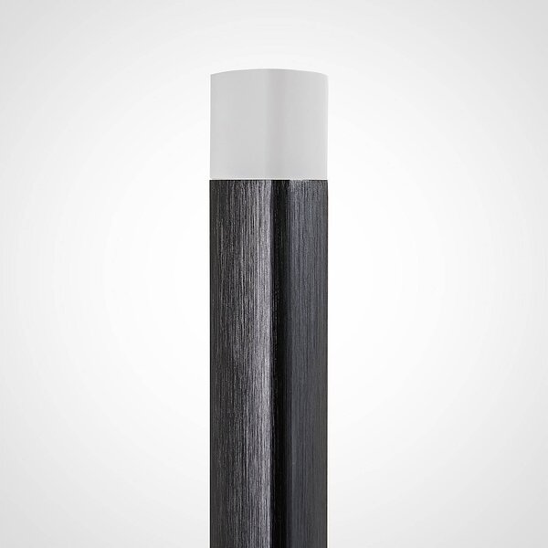 Lucande LED álló világítás Stoika, 150 cm, 5 izzós, fém, dimmelhető, Fekete, Nappali / Étkező, fém, Modern
