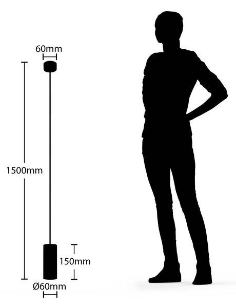 Arcchio Ejona függőlámpa, magasság 15 cm, fehér, alumínium, dimmelhető, Fehér / opál, Folyosó, Alumínium, Modern