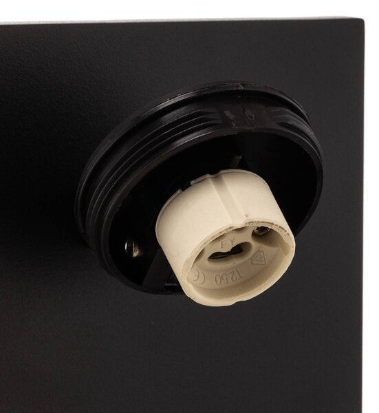 Arcchio Brinja spotlámpa, fekete, fém, USB-C, kapcsoló, dimmelhető, Fekete, Folyosó, Alumínium, Modern