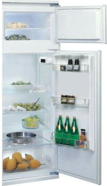 Whirlpool ART 3802 Beépíthető felülfagyasztós hűtőszekrény, 178L, M: 144, Fresh Box, E energiaosztály