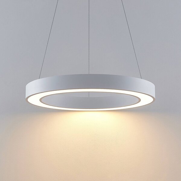 Arcchio Sharelyn LED függő lámpa, 80 cm, dimmelhető, Fehér / opál, Konyha, Alumínium, Modern