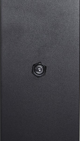 Modern kültéri oszlop lámpa fekete füstüveggel 70 cm alkonyatérzékelővel IP44 - Denmark