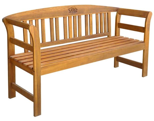 Akácfa Kerti Pad - 157 cm - Rózsás Faragással