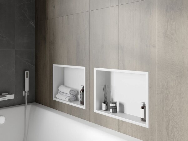 Mexen X-Wall-R falba építhetö polc falfülke 45 x 30 cm, fehér - 1920453010 Falfülke