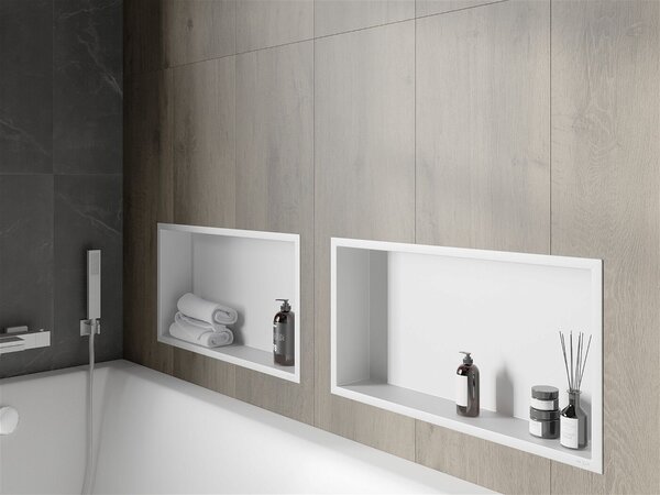 Mexen X-Wall-R falba építhetö polc falfülke 60 x 30 cm, fehér - 1920603010 Falfülke