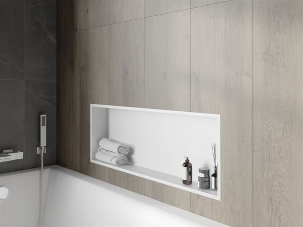 Mexen X-Wall-R falba építhetö polc falfülke 90 x 30 cm, fehér - 1920903010 Falfülke