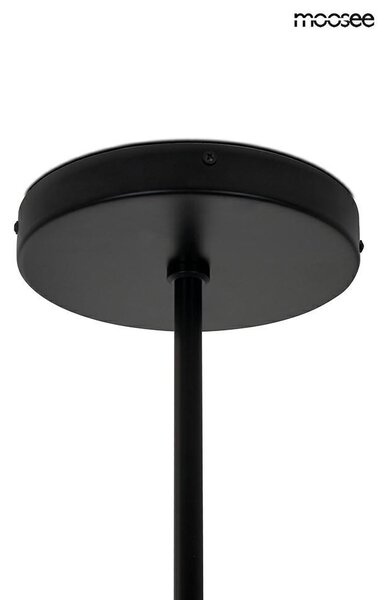 Moosee Bobbie 3 Modern Állítható LED Függőlámpa Fekete