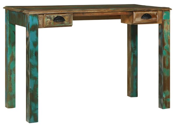 Íróasztal Barna 112 x 55 x 76 cm Szilárd Újrahasznosított Fa
