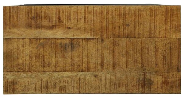 Könyvszekrény 70 x 35 x 110 cm Tömör mangófa