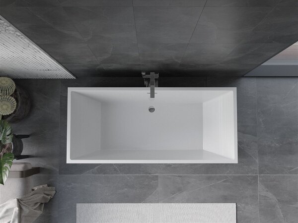 Luxury Vigo szabadon álló fürdökád akril 178,5 x 80 cm, fehér - 51251788000 Térben álló kád