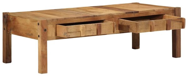 Dohányzóasztal fiókkal Barna 110 x 54 x 35 cm