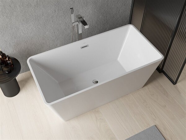 Luxury Malaga szabadon álló fürdökád akril 150 x 75 cm, fehér - 51421507500 Térben álló kád