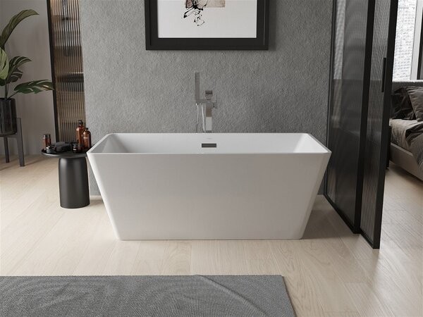 Luxury Malaga szabadon álló fürdökád akril 150 x 75 cm, fehér - 51421507500 Térben álló kád