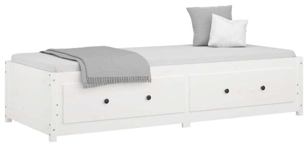 VidaXL fehér tömör fenyőfa kanapéágy 80 x 200 cm