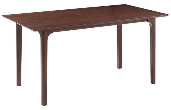 Étkezőasztal DELMAS Sötét kőris 160 cm 90 cm