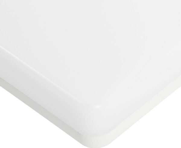 PRIOS Prios Artin LED mennyezeti lámpa, szögletes, 33 cm, Fehér / opál, Fürdőszoba, Műanyag, Modern
