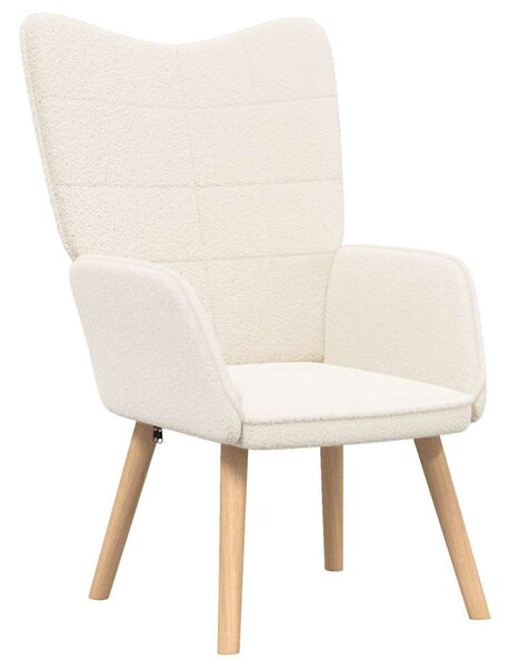 Karosszék Krém 62 x 67 x 95,5 cm Sherpa szövet