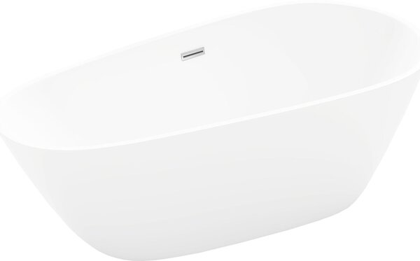 Luxury Eos szabadon álló fürdökád akril 170 x 80 cm, fehér - 52471708000 Térben álló kád