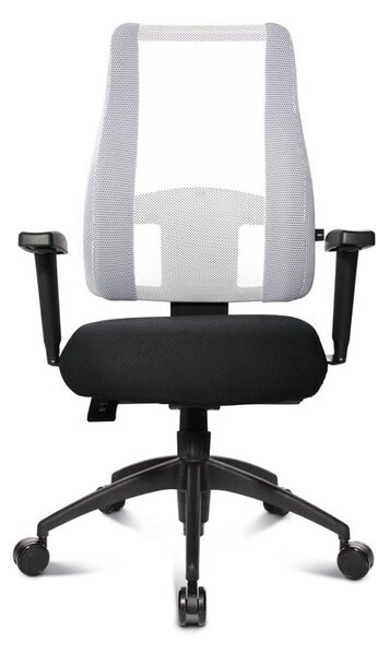 Topstar Lady Sitness De Luxe irodai szék, fekete-fehér