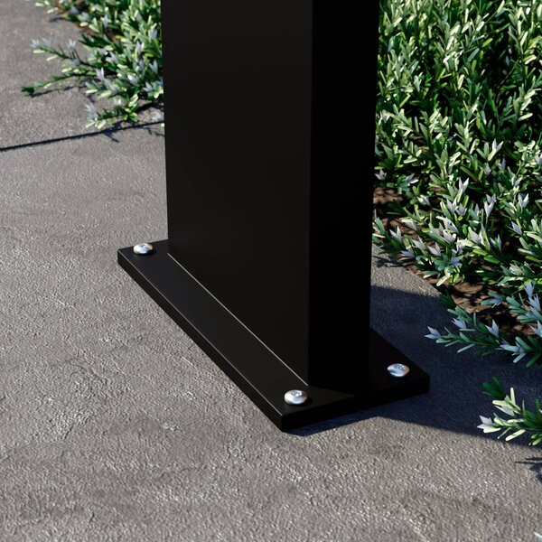 Arcchio Advik LED ösvény lámpa, IP65, 60 cm, antracit, fém, Fekete, Alumínium, Modern