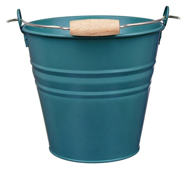 ZINC vödör 8 liter, petrolzöld