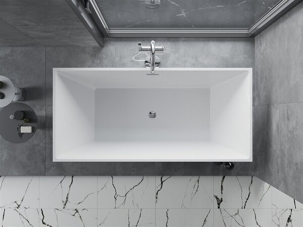 Luxury Ibiza szabadon álló fürdökád akril 170 x 80 cm, fehér - 57021708000 Térben álló kád
