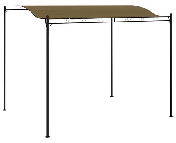Tópszínű napellenző 3 x 2,4 m 180 g/m²