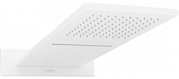 Mexen Waterfall slim zuhanyfej 50 x 22 cm, fehér - 79190-20