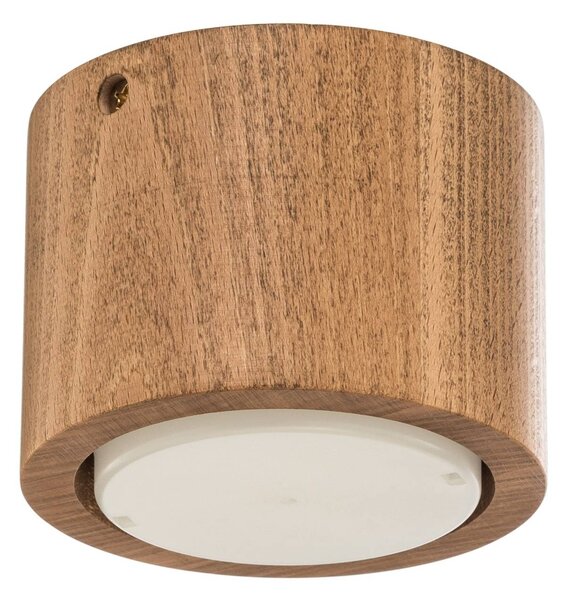 Envostar Ernest Downlight GX53 fa, kerek, dimmelhető, Világos fa, Nappali / Étkező, Fa