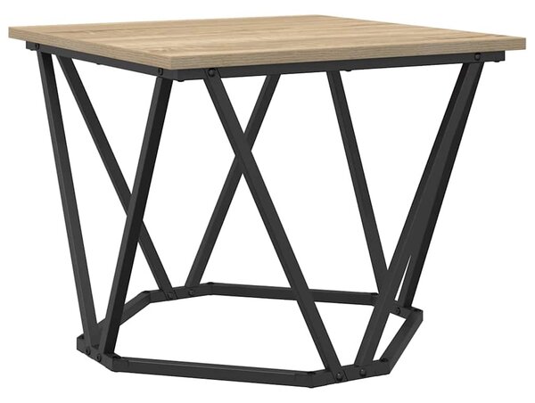 Kisasztal készlet 2 db Sonoma tölgy 50 x 50 x 40 cm