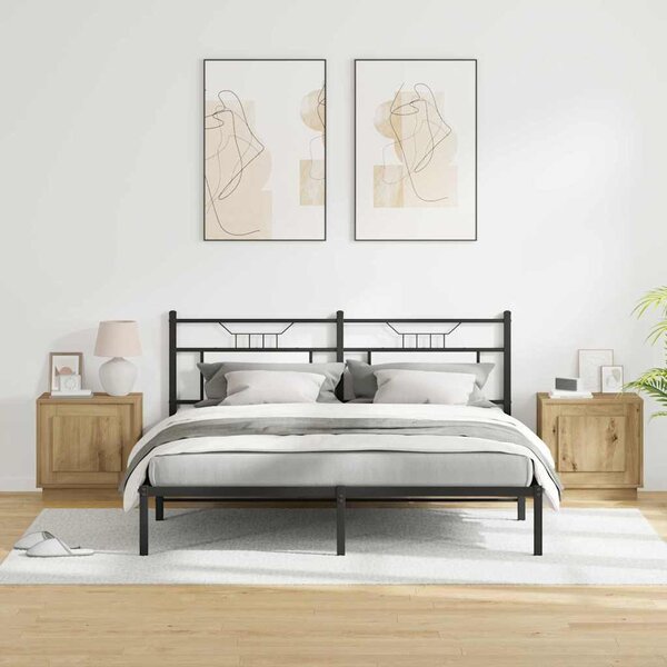 Éjjeliszekrény 2 db Artisan tölgy 44 x 34,5 x 45 cm Szerelt Fa