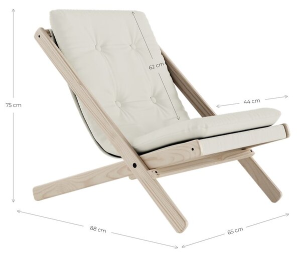 Boogie Raw/Wheat Beige összecsukható fotel - Karup Design