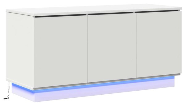 TV szekrény 100 x 38 x 49 cm Fehér Szerelt Fa