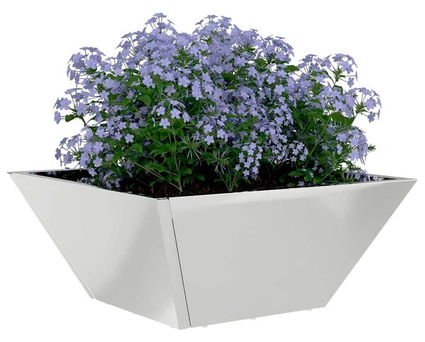Kerti cserép 5 db Ezüst 35 x 35 x 15 cm Horganyzott Acél