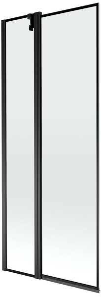 Mexen Flip Kádparaván 1 részes 80 x 150 cm, fekete wzór, fekete - 894-080-101-70-70 Kádparaván