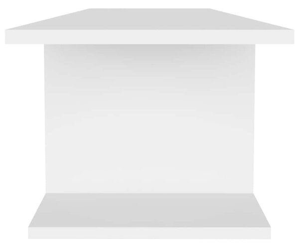Fehér falra szerelhető TV-szekrény 103 x 30 x 26,5 cm