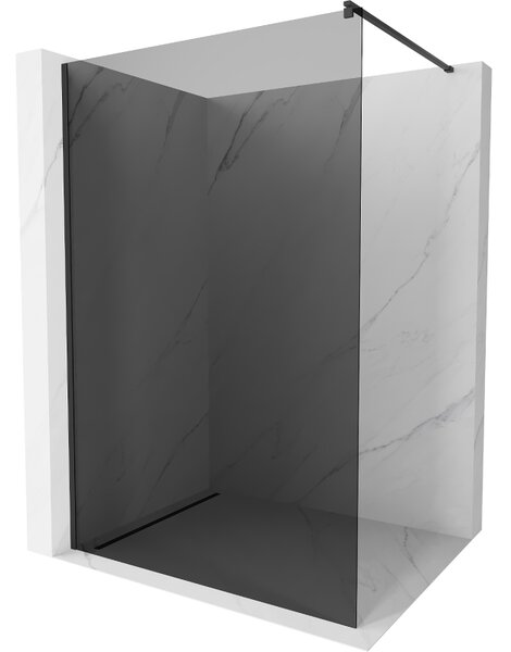 Mexen Kioto zuhanyparaván WALK-IN 8mm, 70x200 cm, szürke üvegprofil fekete, 800-070-101-70-40