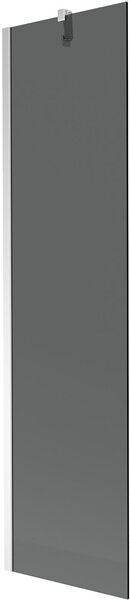 Mexen Next Kádparaván 1 részes 50 x 150 cm, grafit, króm - 895-050-000-00-40-01 Kádparaván