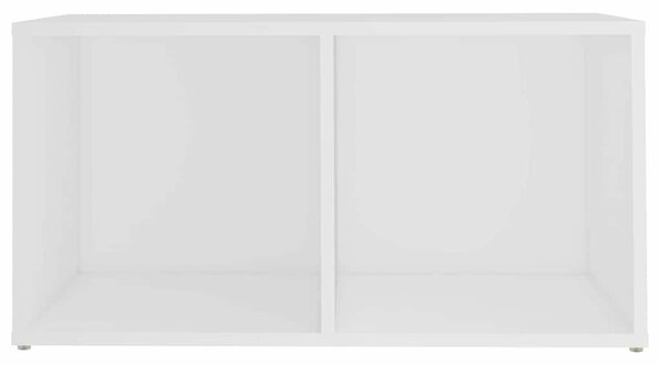 2 db fehér szerelt fa TV-szekrény 72 x 35 x 36,5 cm