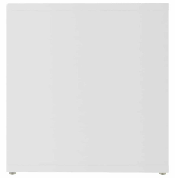 2 db fehér szerelt fa TV-szekrény 72 x 35 x 36,5 cm