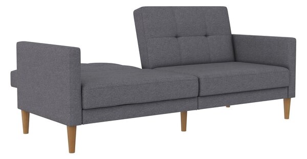 Szürke kinyitható kanapé 82 cm Lilly – Støraa