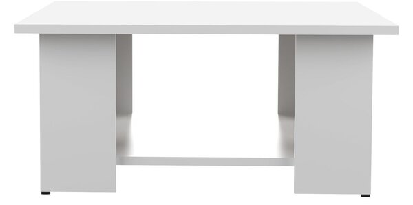 Fehér dohányzóasztal 67x67 cm Square - TemaHome
