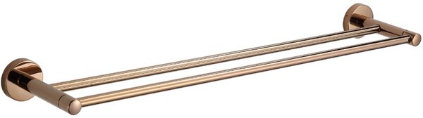 Mexen kiegészítők, Remo törölközőtartó 2 soros, rose gold, 7050725-60